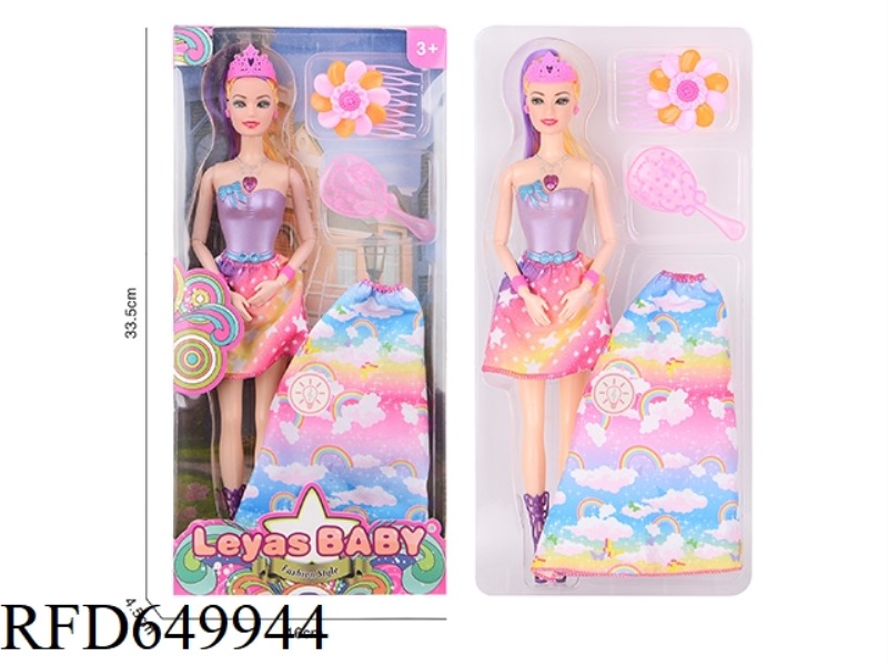 11-INCH REAL DOLL JOINTS WITH LIGHT AND MUSIC.