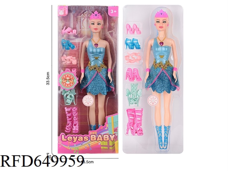 11-INCH REAL DOLL WITH LIGHT AND MUSIC