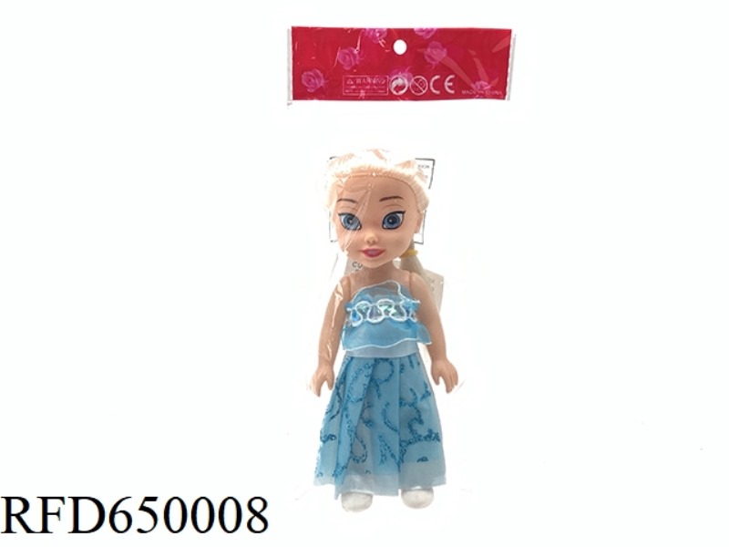 6-INCH EMPTY ICE AND SNOW DOLL