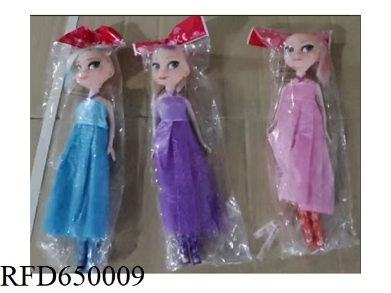 9-INCH REAL BAG OF ICE AND SNOW BARBIE