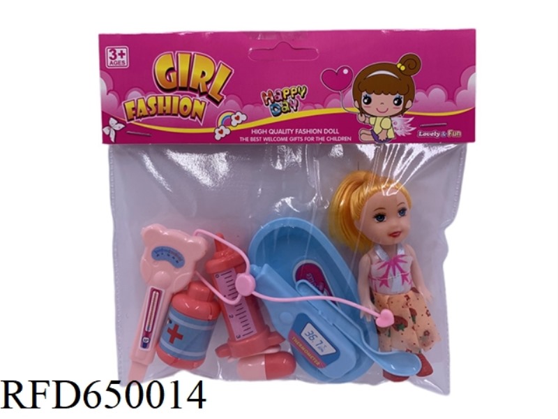 3 INCH PLAY HOUSE BARBIE TOY