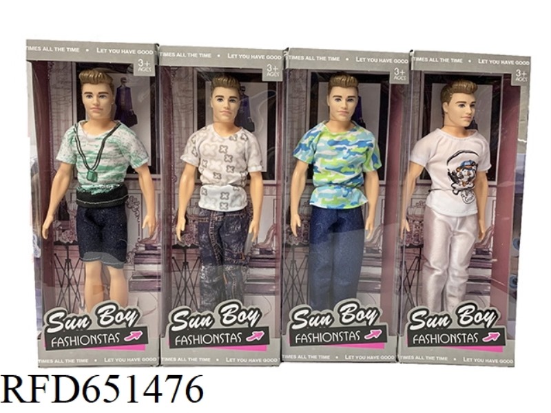 11-INCH WINDOW BOX BODY FASHION MAN BARBIE