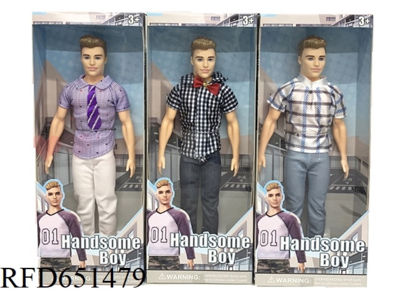 11.5 INCH WINDOW BOX BODY FASHION MAN BARBIE