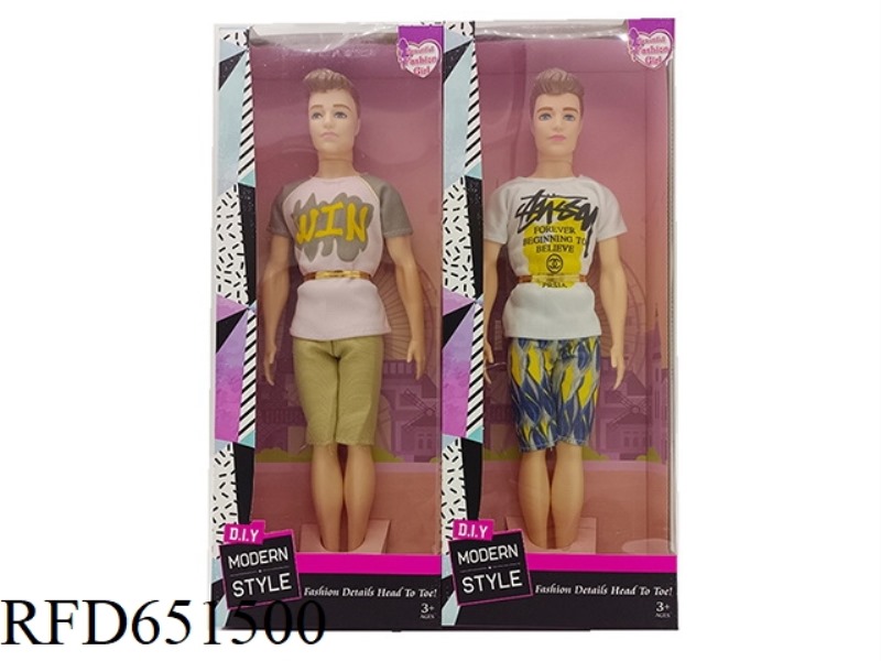 HIGH-END 11.5 INCH LIVE HANDS FASHION MAN BARBIE
