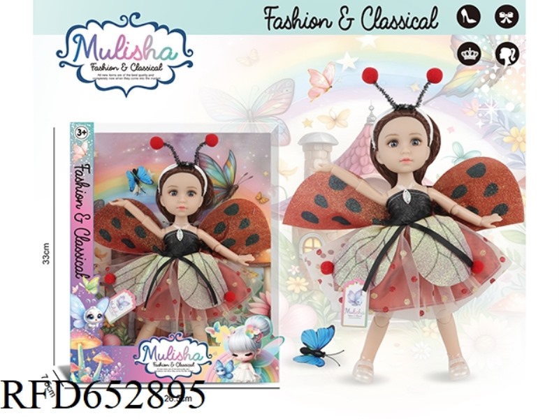 MULISHA, AN INSECT ELF WITH 12 INCHES AND 12 JOINTS.