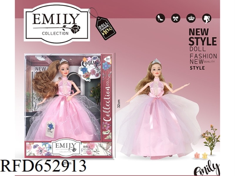 EMILY DOLL, 11.5 INCH 11-JOINT DOLL,