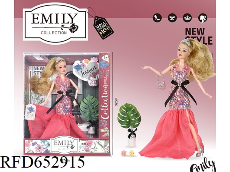 EMILY DOLL, 11.5 INCH 11-JOINT DOLL,