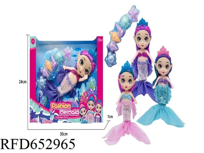 8-INCH MERMAID SERIES WITH BIG HEAD