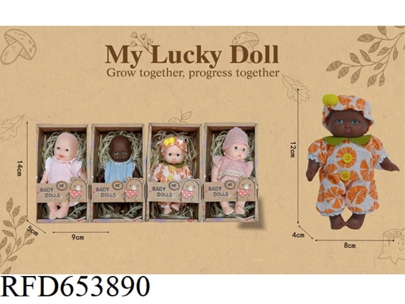 12CM VINYL PALM DOLL