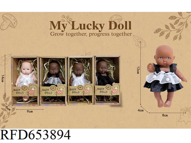 12CM VINYL PALM DOLL