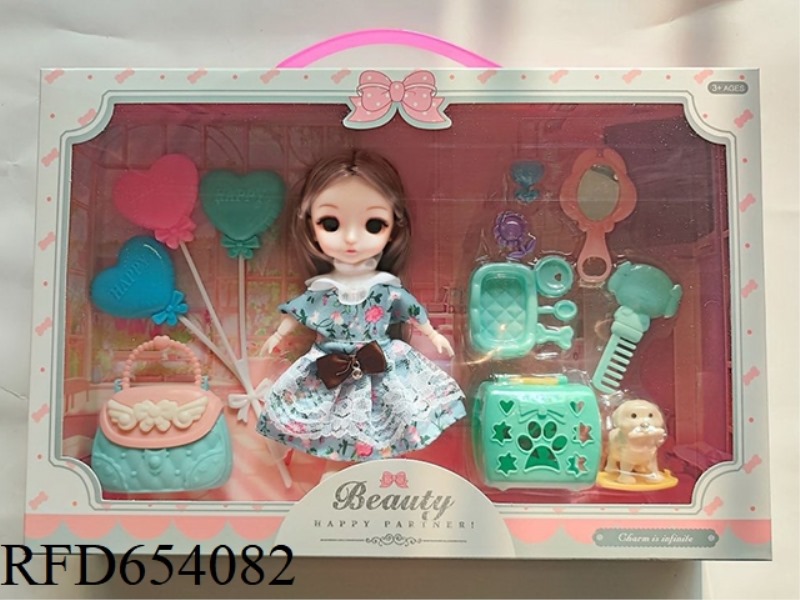 6-INCH MOVABLE JOINT FASHION DOLL PARTS