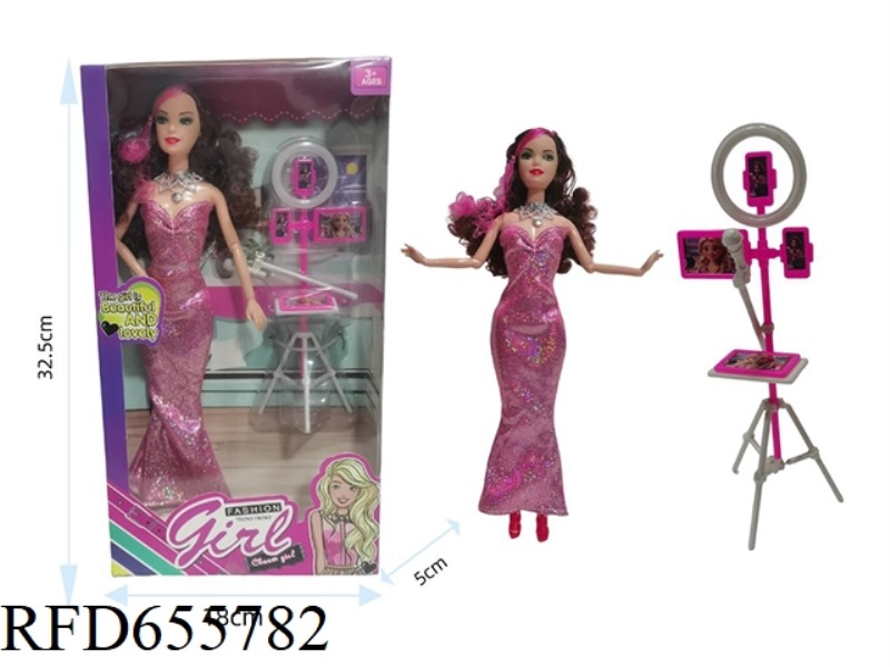 11.5 INCH MULTI-JOINTED LIVE BARBIE DOLL SET