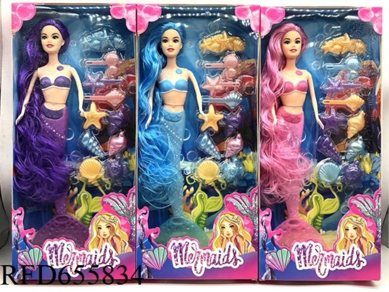 11.5 INCH FULL-BODY LIGHT UP MERMAID PRINCESS DOLL