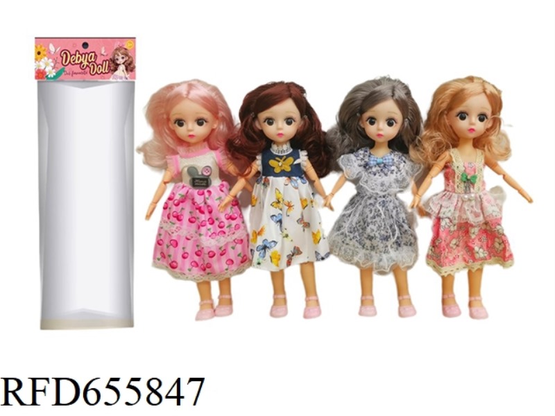 DEBORA 12 INCH FULL JOINT ACTIVITY CASUAL FASHION DOLL