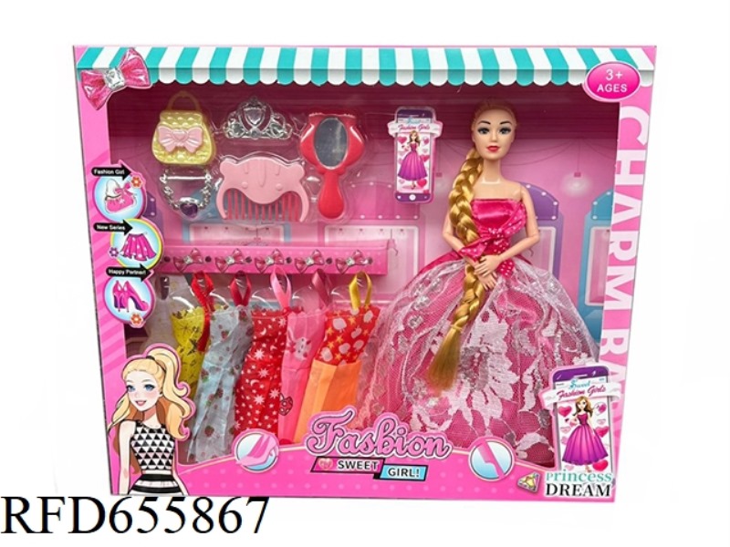 11-INCH FULL-BODY BARBIE BIRTHDAY TOY GIFT