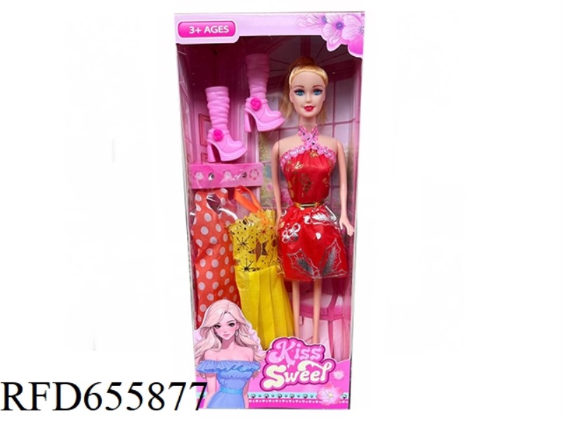 11-INCH FULL-BODY BARBIE PLAYHOUSE TOY GIFT