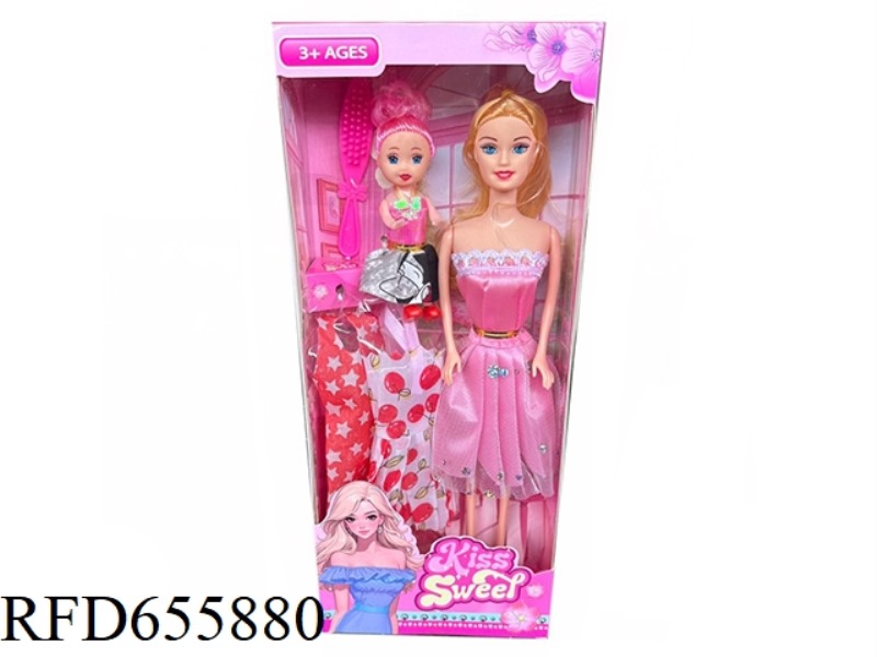 11-INCH FULL-BODY BARBIE PLAY HOUSE LITTLE DOLL TOY GIFT