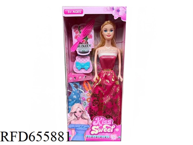 11-INCH FULL-BODY BARBIE PLAYHOUSE TOY GIFT