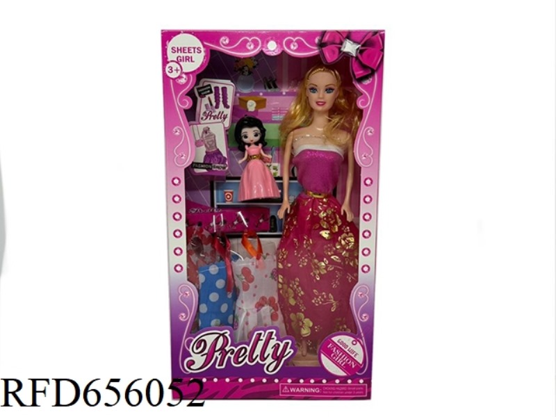 THIS 11-INCH BARBIE WAS A SMALL GIRL