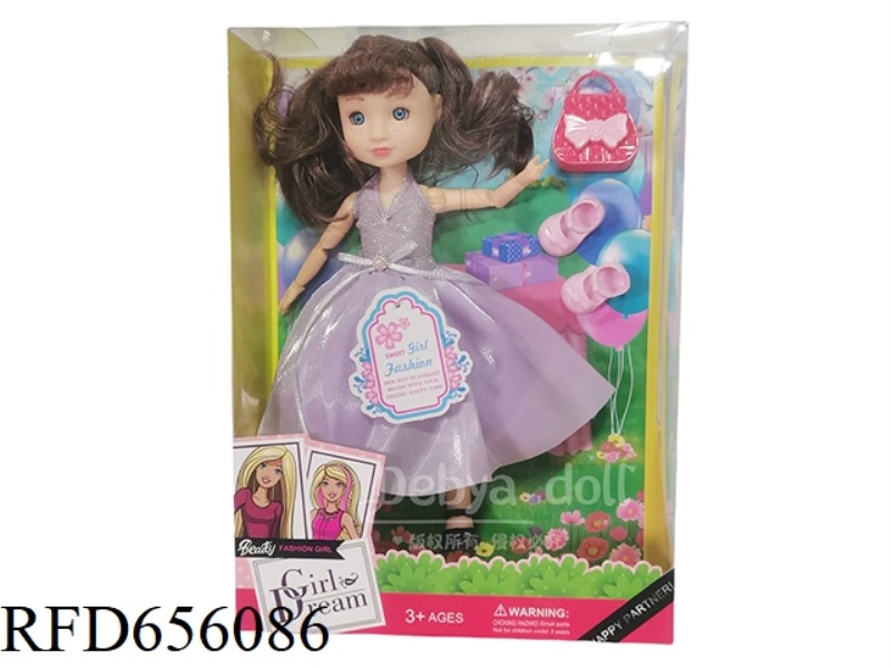 DEB PLAYS EVERY 12-INCH BABY GIRL DOLL