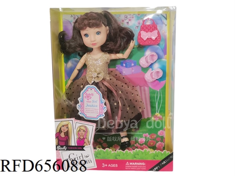 DEB PLAYS EVERY 12-INCH BABY GIRL DOLL