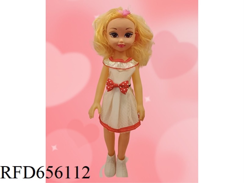 NEW 14-INCH FAT CHILD GIRL DOLL UNIVERSAL LANGUAGE IC