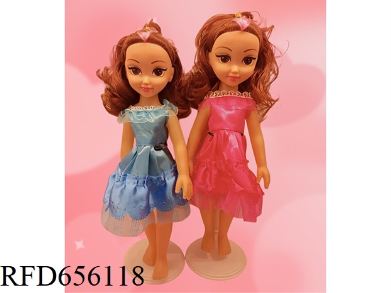 NEW 14-INCH FAT CHILD GIRL DOLL UNIVERSAL LANGUAGE IC