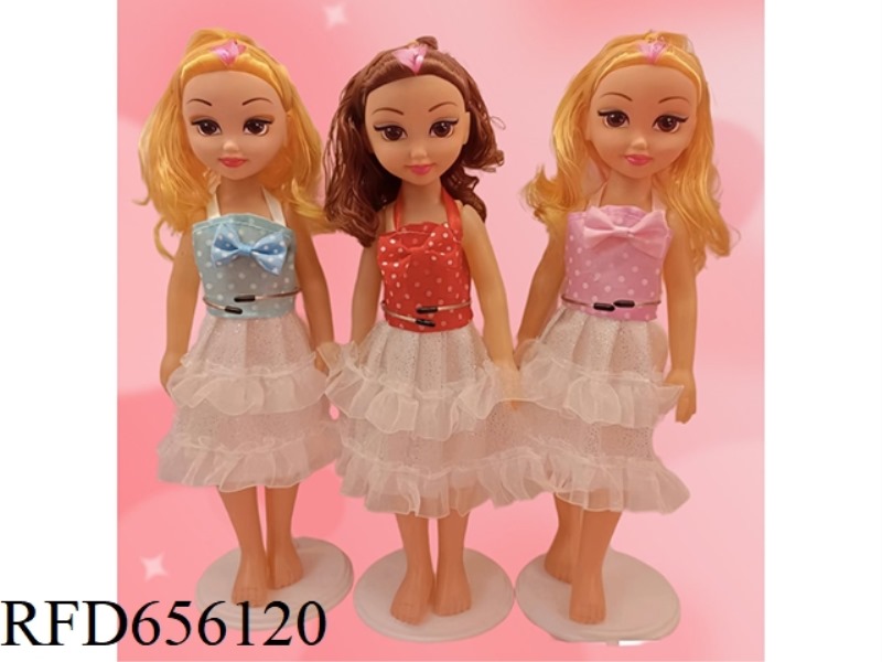 NEW 14-INCH FAT CHILD GIRL DOLL UNIVERSAL LANGUAGE IC