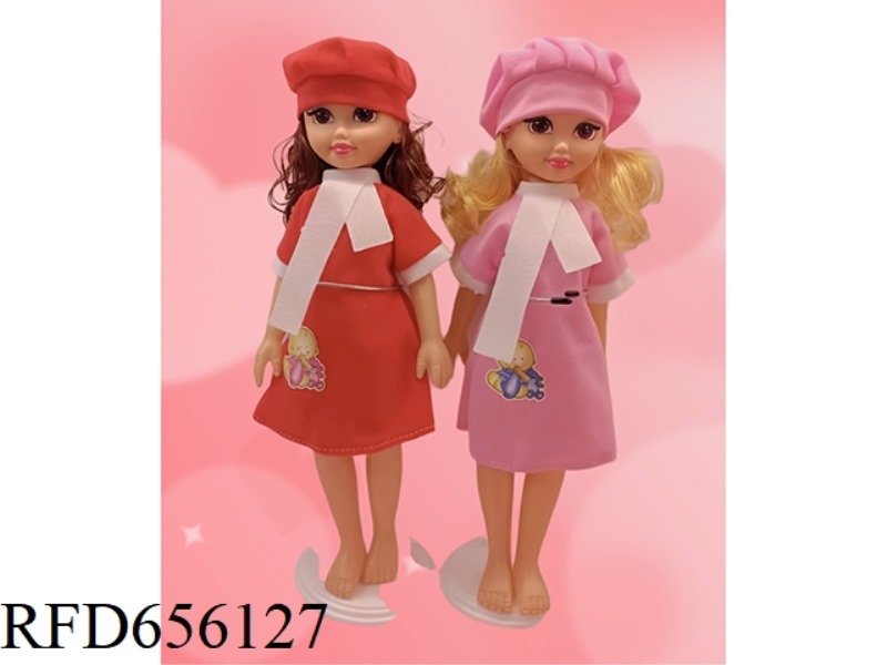 NEW 14-INCH FAT CHILD GIRL DOLL UNIVERSAL LANGUAGE IC