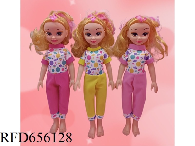 NEW 14-INCH FAT CHILD GIRL DOLL UNIVERSAL LANGUAGE IC