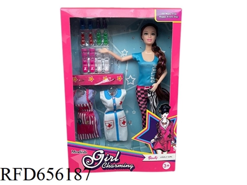 11-INCH BARBIE COSTUME CHANGE