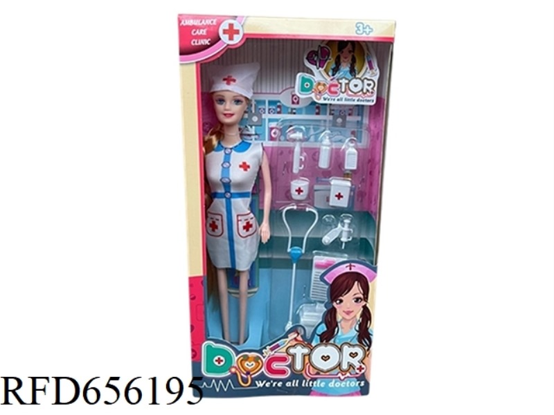 11-INCH FULL-BODY NURSE BARBIE SET