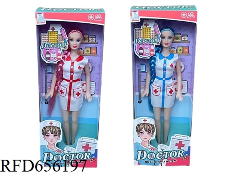 11-INCH BARE NURSE BARBIE