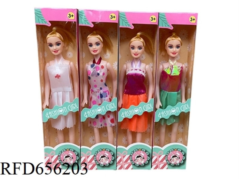 11-INCH BARE BARBIE. - WITH SHOES