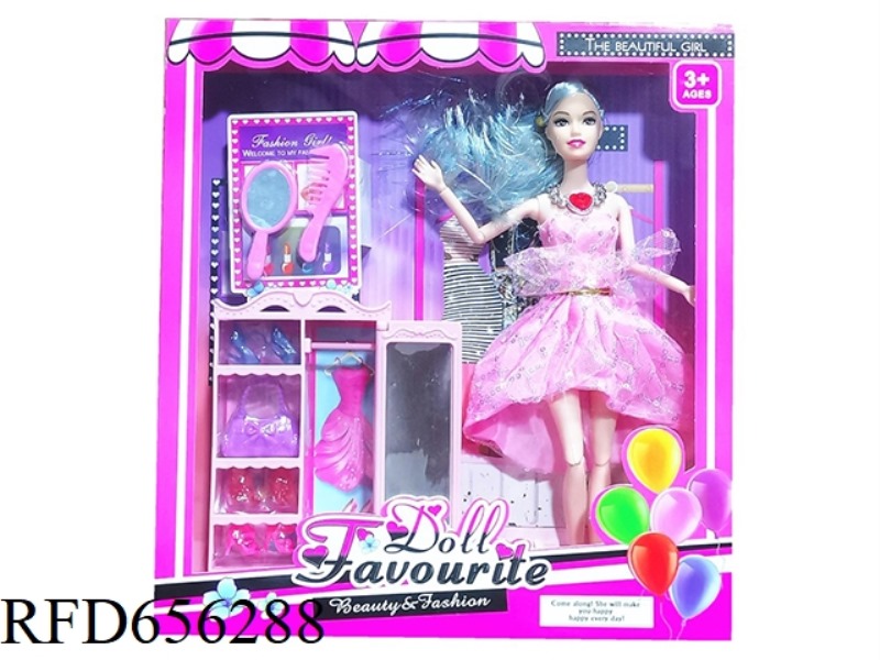 11-INCH FASHION KNUCKLE BARBIE SET