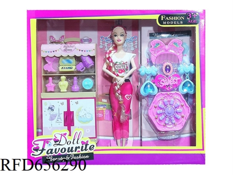 11-INCH FASHION KNUCKLE BARBIE SET