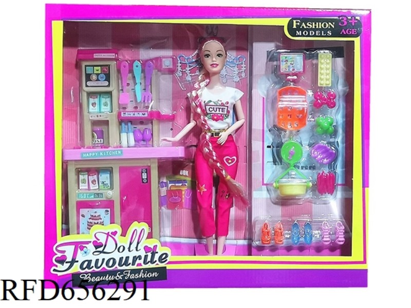 11-INCH FASHION KNUCKLE BARBIE SET