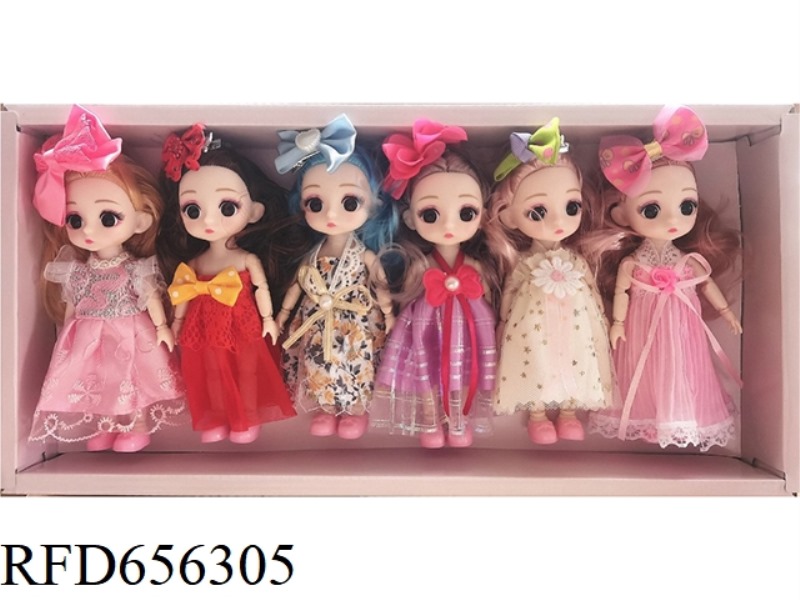 6 INCH GIFT BOX DOLL