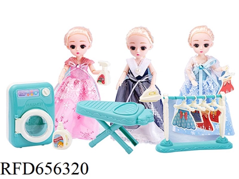 PLAY HOME 12 INCH FULL JOINT DOLL HOME APPLIANCE SET