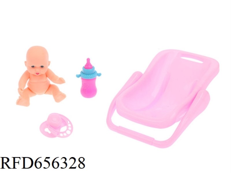 DOLL DOLL 8-INCH PORTABLE CRADLE SET