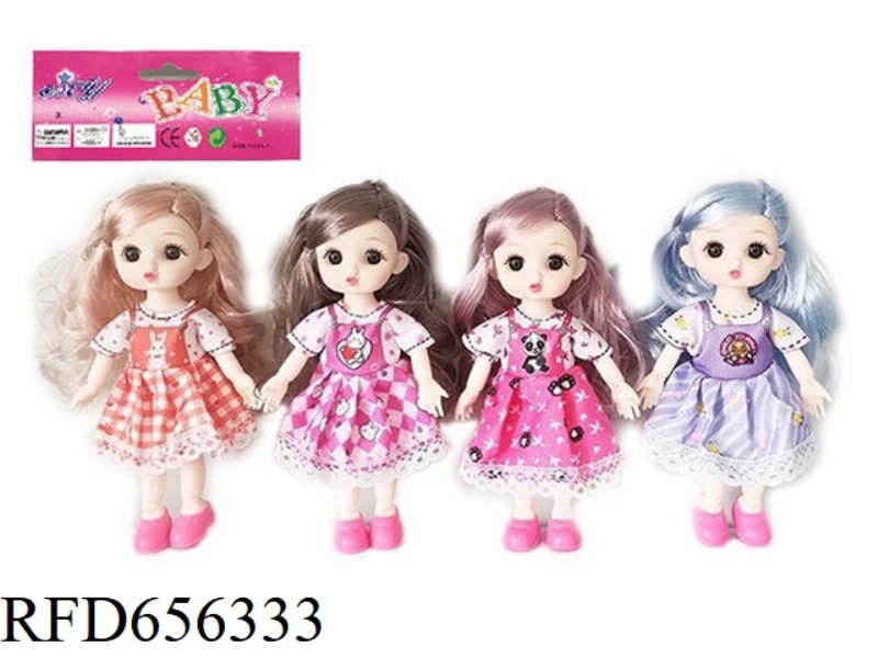 3D SIMULATION OF A 6-INCH FULLY ARTICULATED DOLL