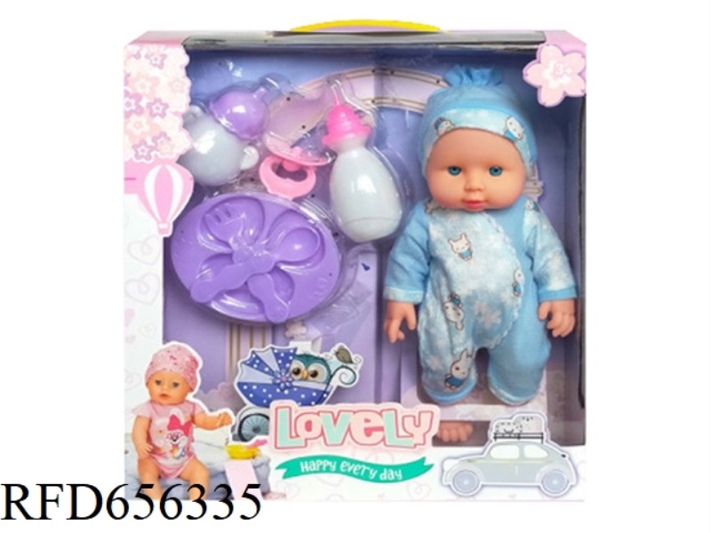 SMART VINYL DOLL FAT CHILD 12 INCH ENGLISH IC