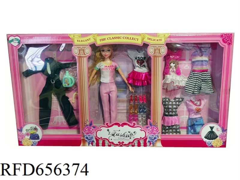 11.5 INCH FULL-JOINT GIFT BOX DOLL SET