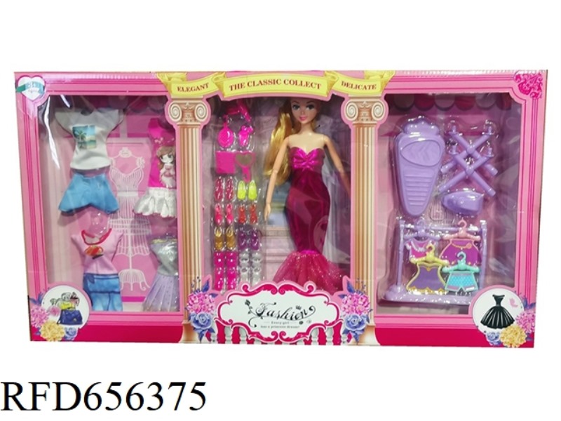 11.5 INCH FULL-JOINT GIFT BOX DOLL SET