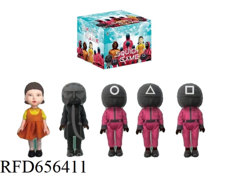 24PCS SQUID GAME 6 