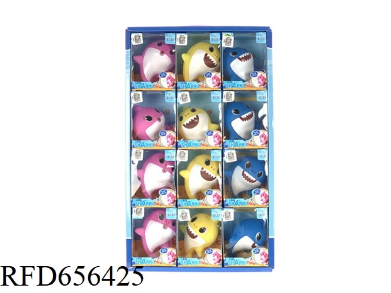 SWIMMING SHARK BABY 12PCS