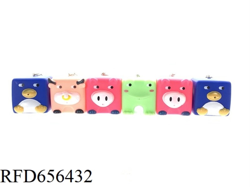 LIGHT-UP CARTOON KEY PENDANT STRESS RELIEVER