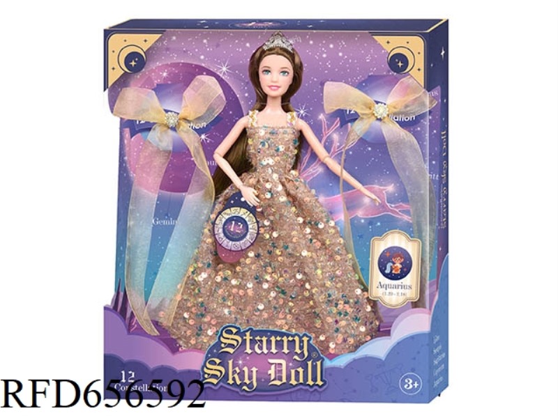 11.5 INCH 12-JOINT CONSTELLATION DOLL