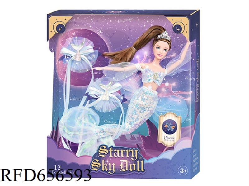 11.5 INCH 12-JOINT CONSTELLATION DOLL