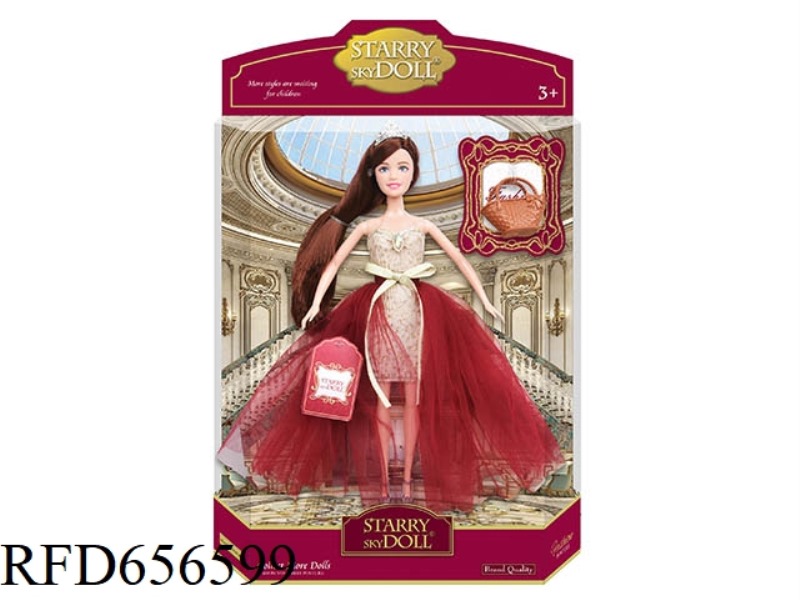 11.5 INCH ARTICULATED ELEGANT FASHION DOLL PRINCESS